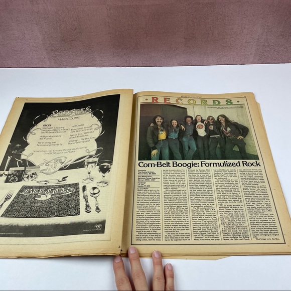 Vintage Rolling Stone Magazine Labelle Billy Jack July 3, 1975 Music Art - Picture 6 of 6